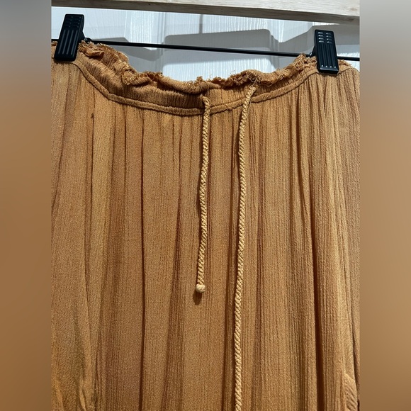 FREE PEOPLE El Sol Convertible Maxi Skirt / Sepia Tone - Picture 10 of 12